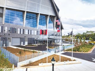 How Atlanta's Mercedes-Benz Stadium helps combat the city's flood