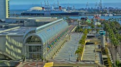 The Long Beach Convention Center.